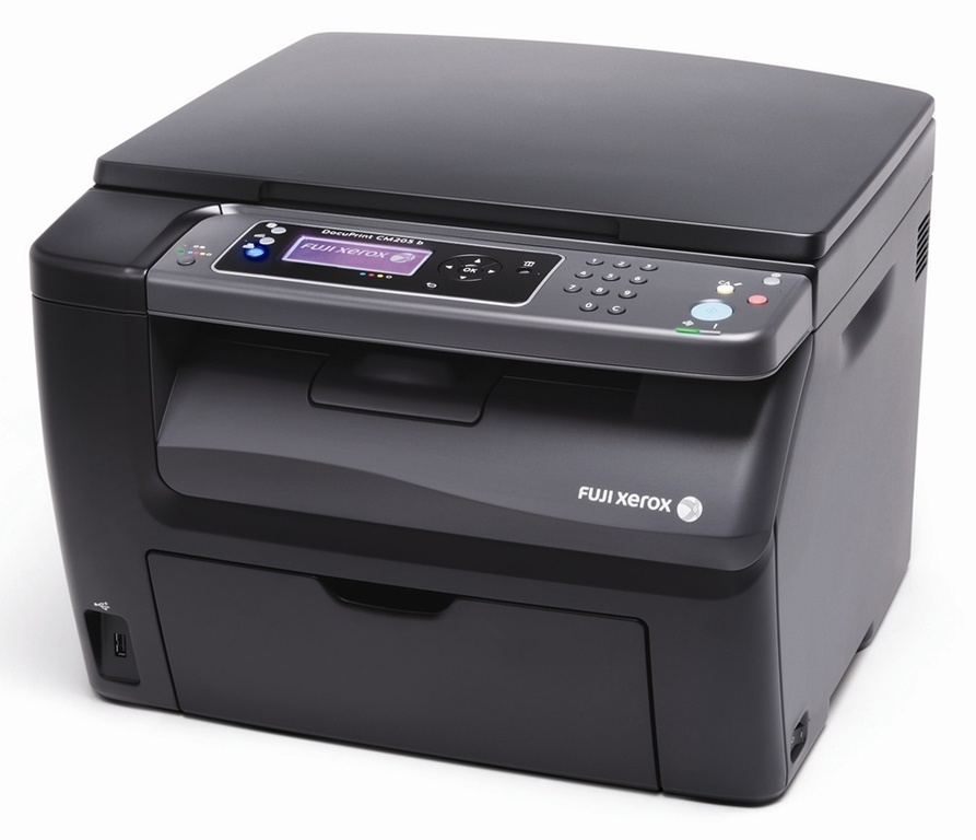 Fuji Xerox DocuPrint CM205f printer — compatible cartridges available